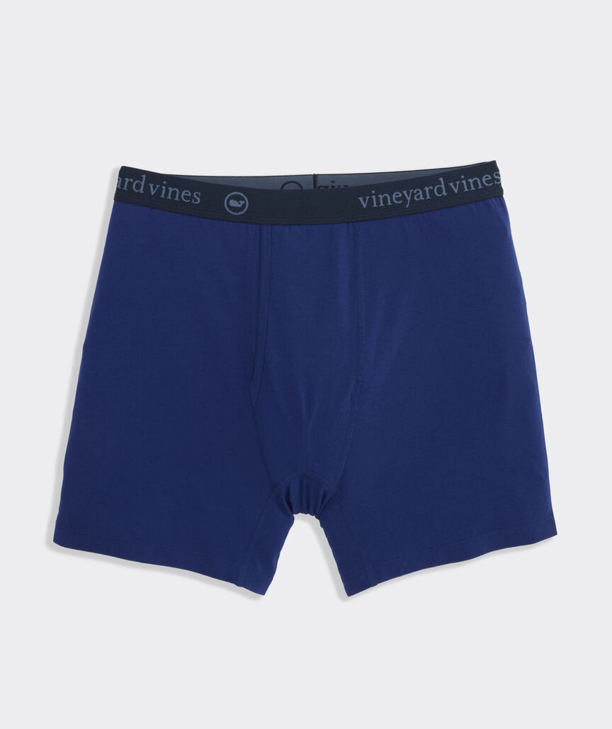 Stretch Cotton Boxer Briefs
