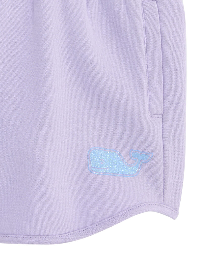 OUTLET Girls' Brushed Terry Pull-On Shorts