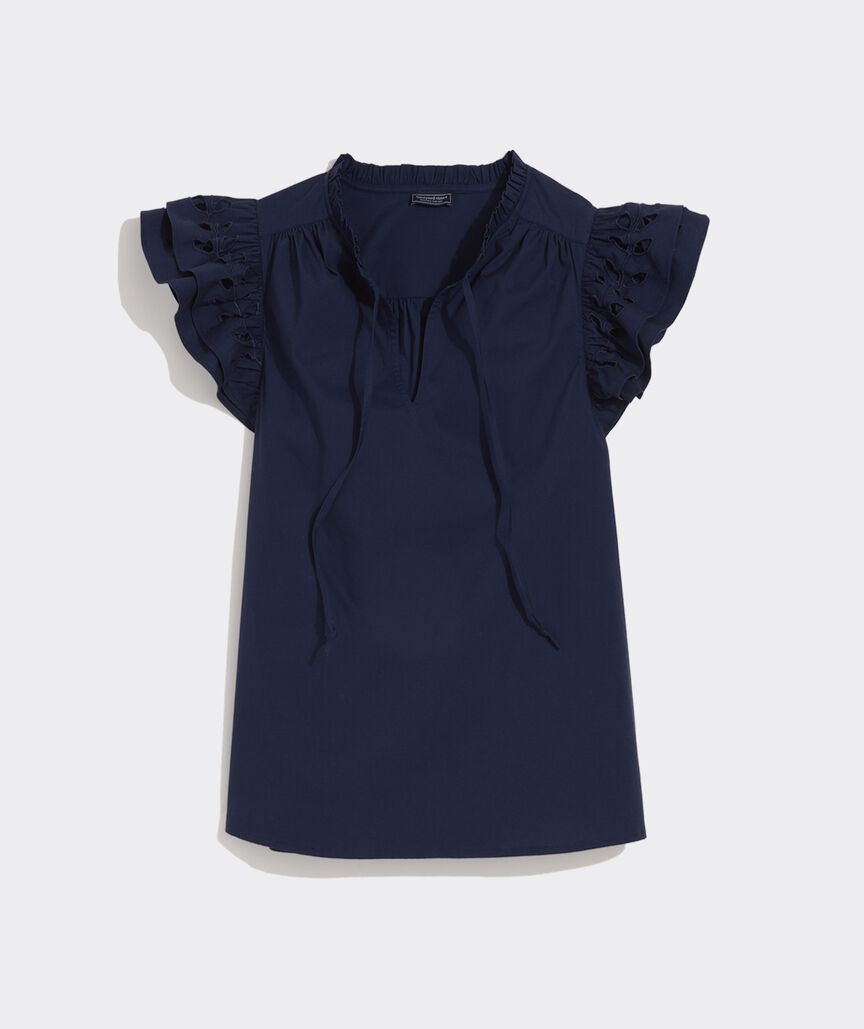 Adare Eyelet Top