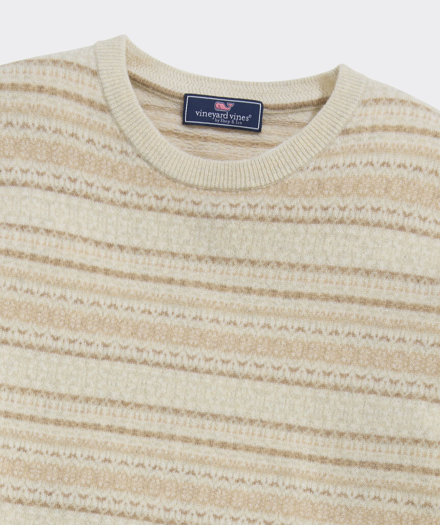 Fair Isle Crew Sweater