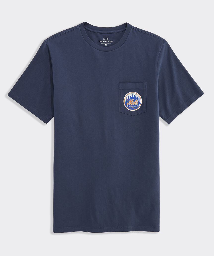 New York Mets Short-Sleeve Pocket Tee