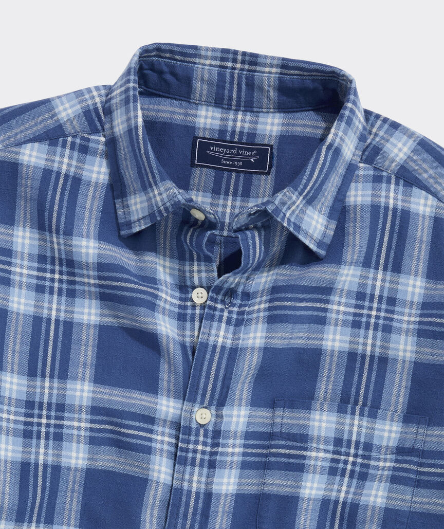 Miacomet Plaid Island Cotton Shirt