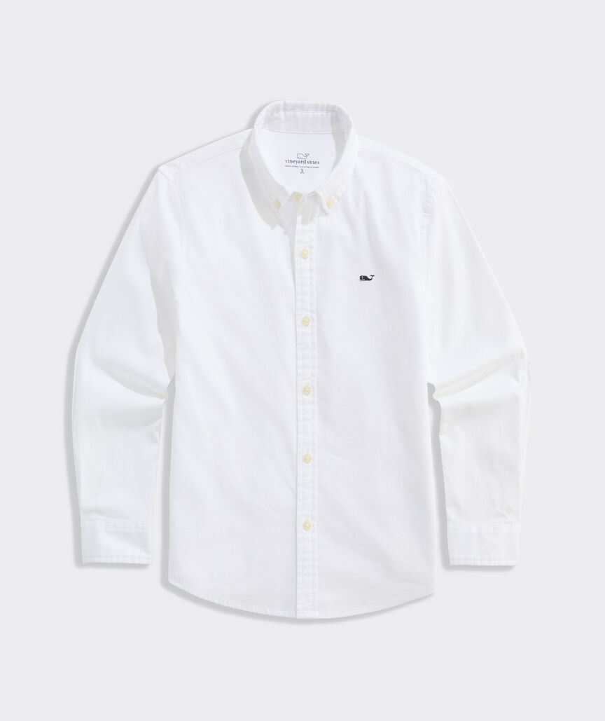 Boys' Seawall Solid Oxford Shirt