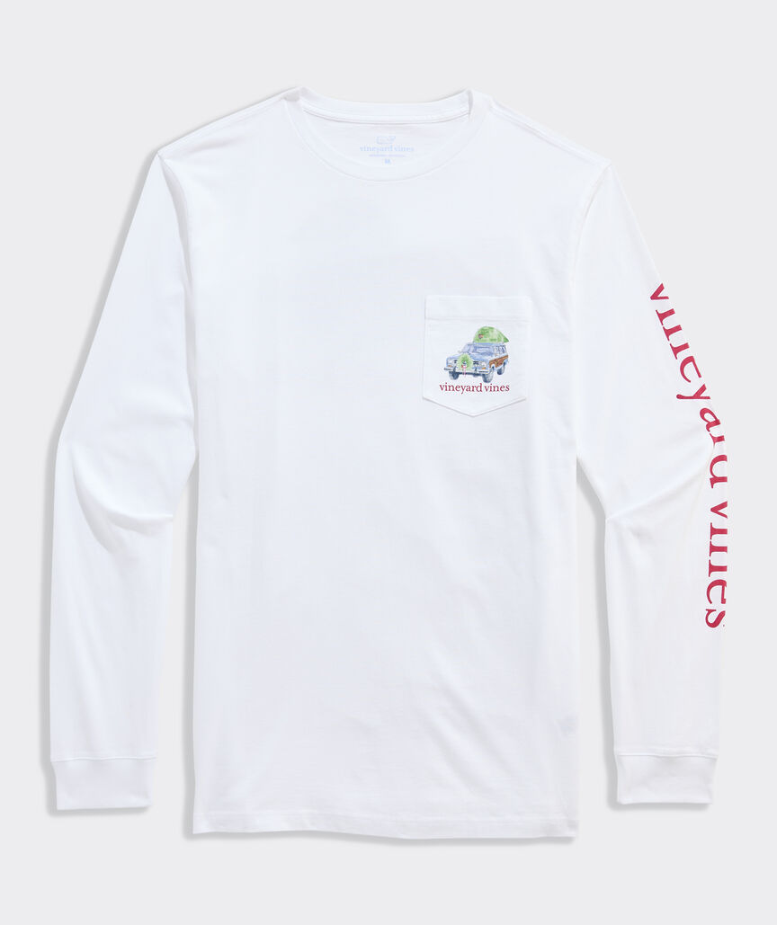 Woody & Tree Long-Sleeve Pocket Tee