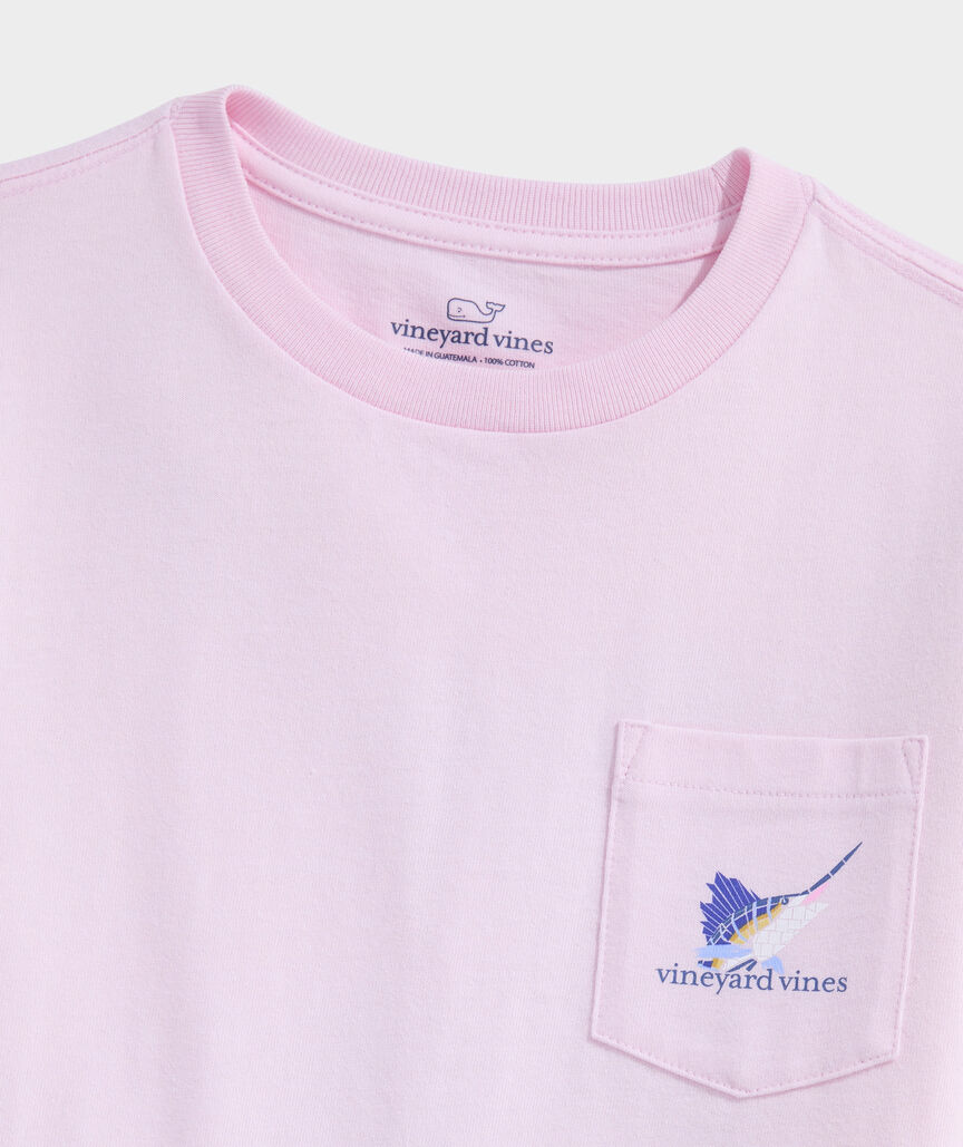 Boys' Tile Marlin Short-Sleeve Pocket Tee