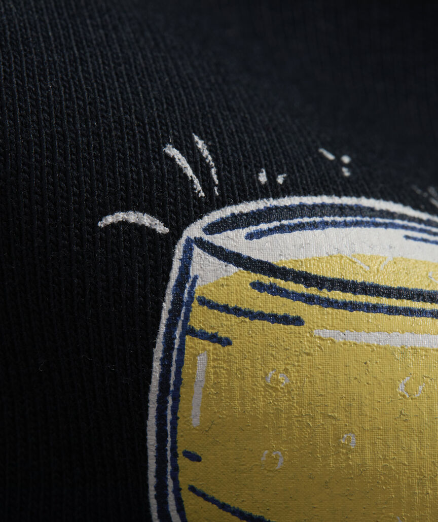 Women's New Year's Eve Champagne Toast Long-Sleeve Pocket Tee