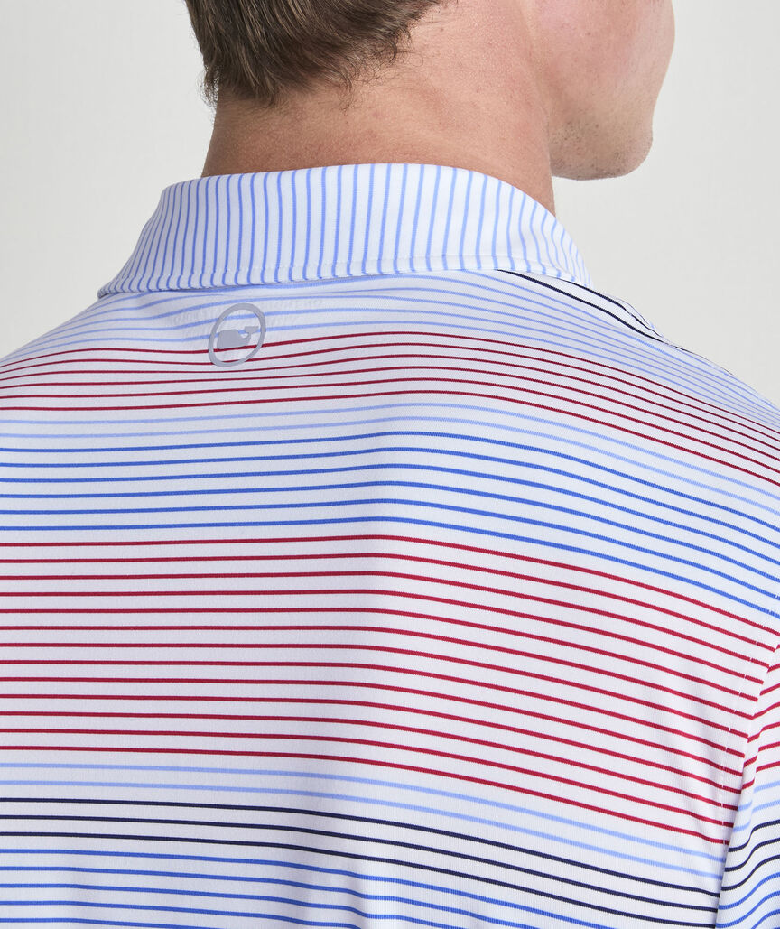 Performance Harborview Stripe Sankaty Polo