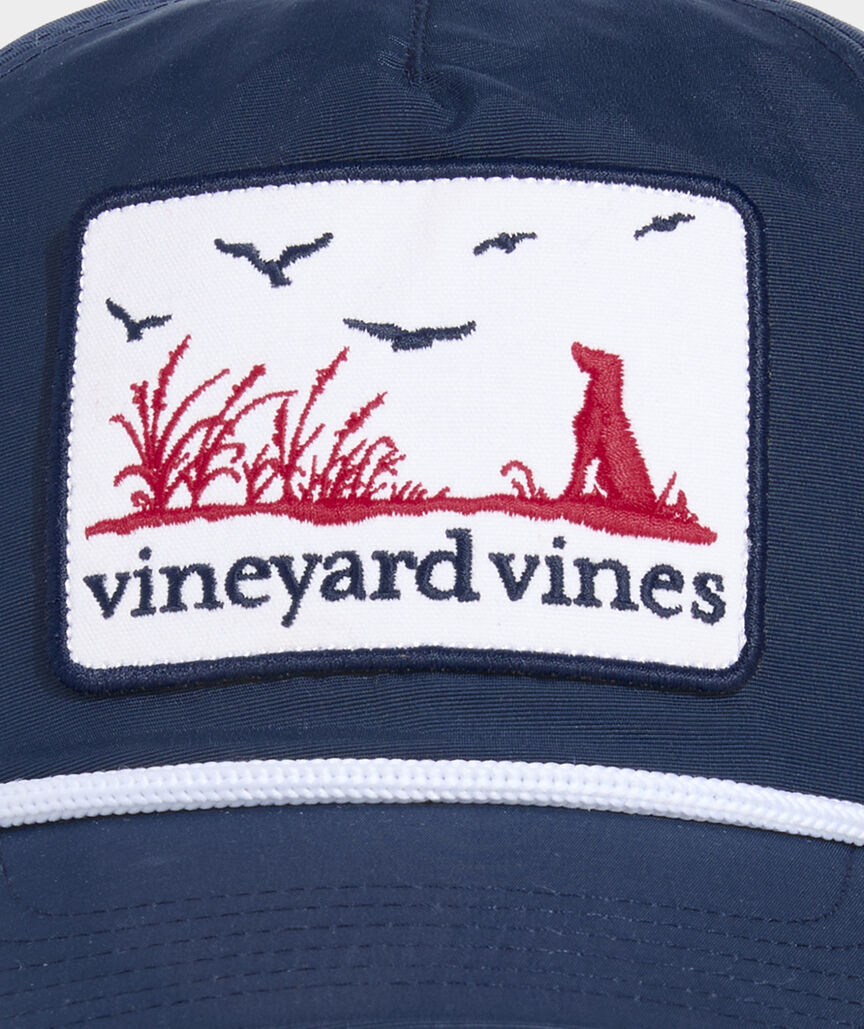 Hunting Dog Silhouette 5-Panel Hat