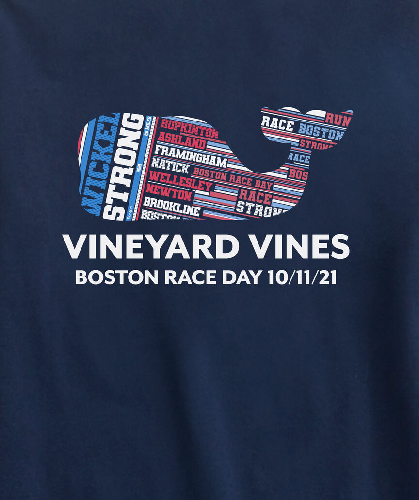 Shop Wicked Strong Boston Marathon Whale Long-Sleeve Pocket Tee at vineyard  vines