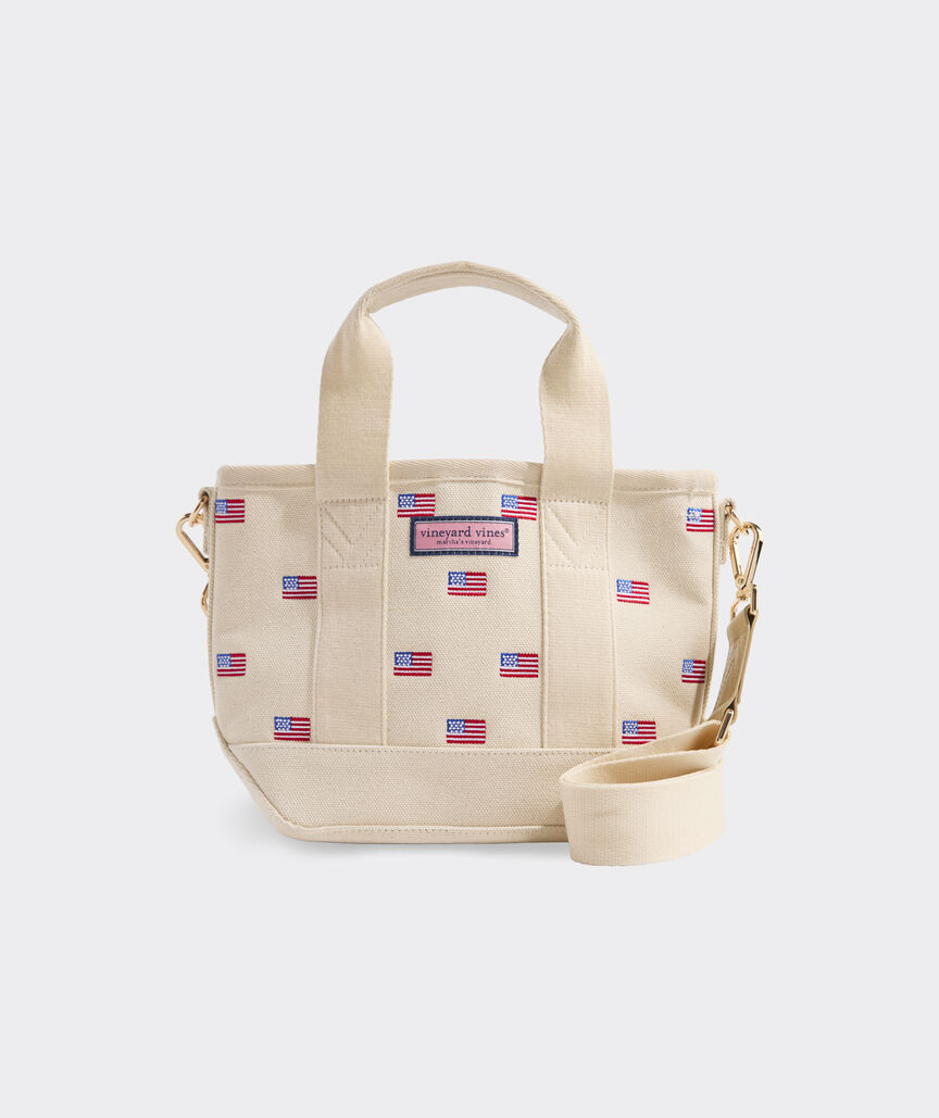 Embroidered Heritage Mini Tote