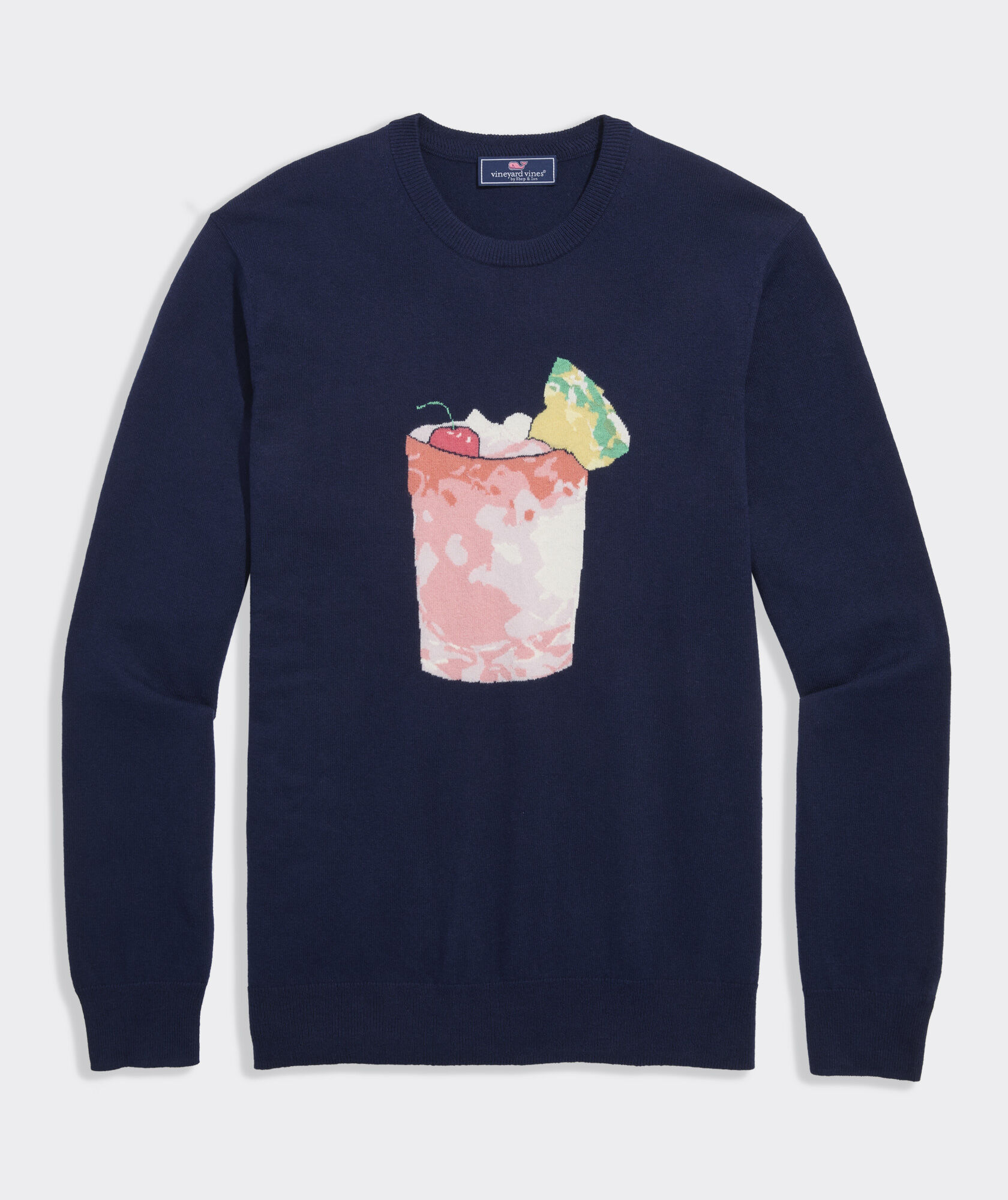 Rumrunner Cotton-Cashmere Crewneck