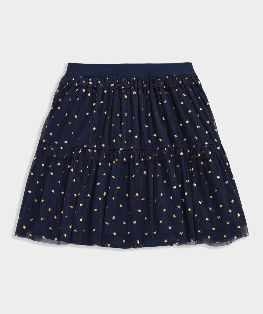 Girls' Tulle Tiered Skirt