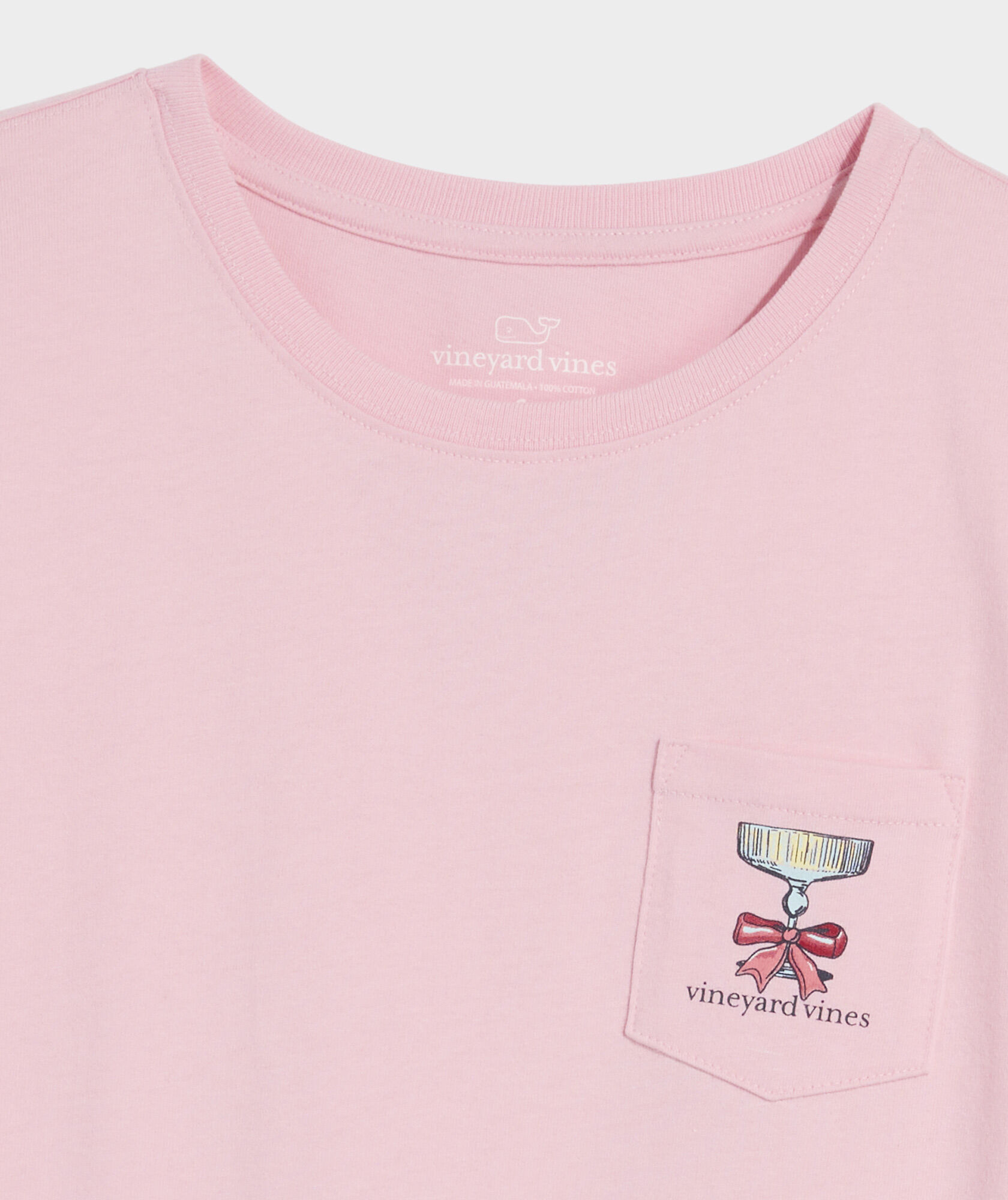 Women's Holiday Spirits Long-Sleeve Pocket Tee