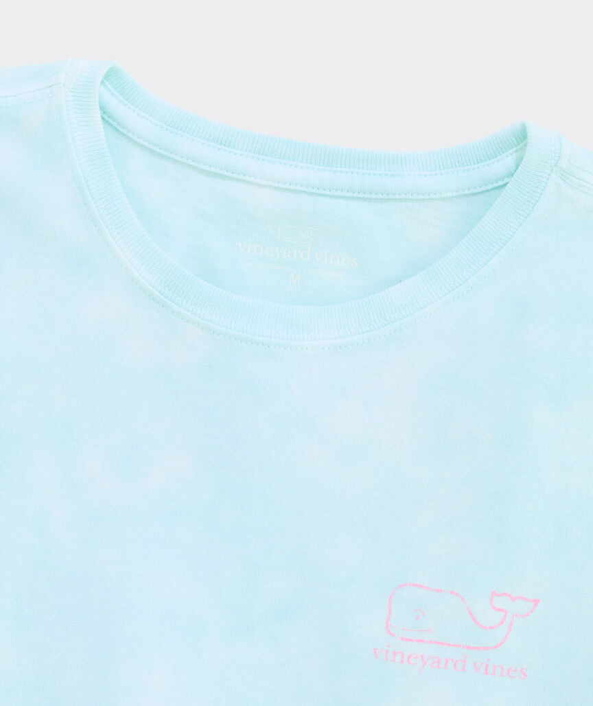 Girls' Surfside Tie-Dye Vintage Whale Short-Sleeve Tee