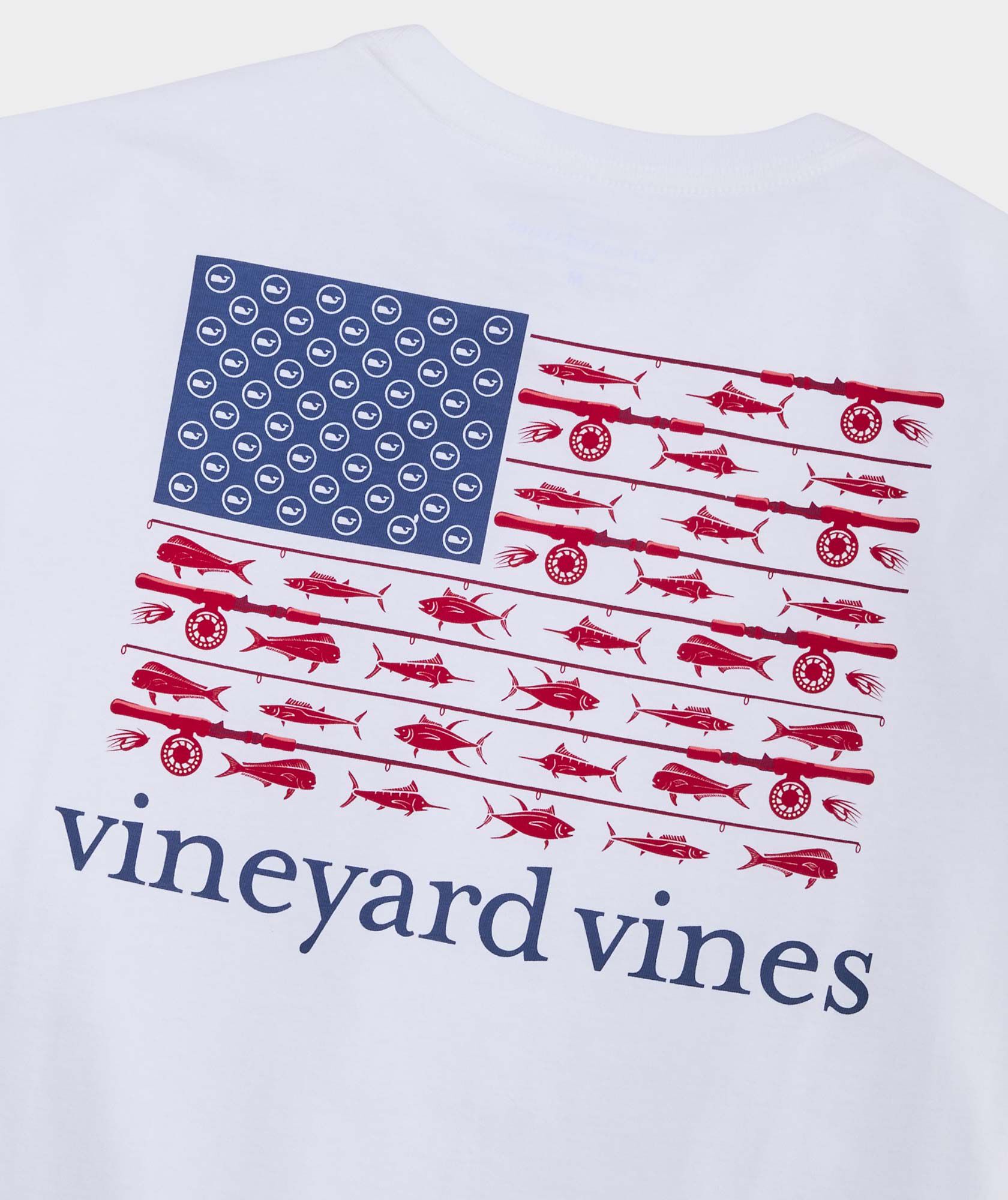 USA Reel Flag Short-Sleeve Pocket Tee