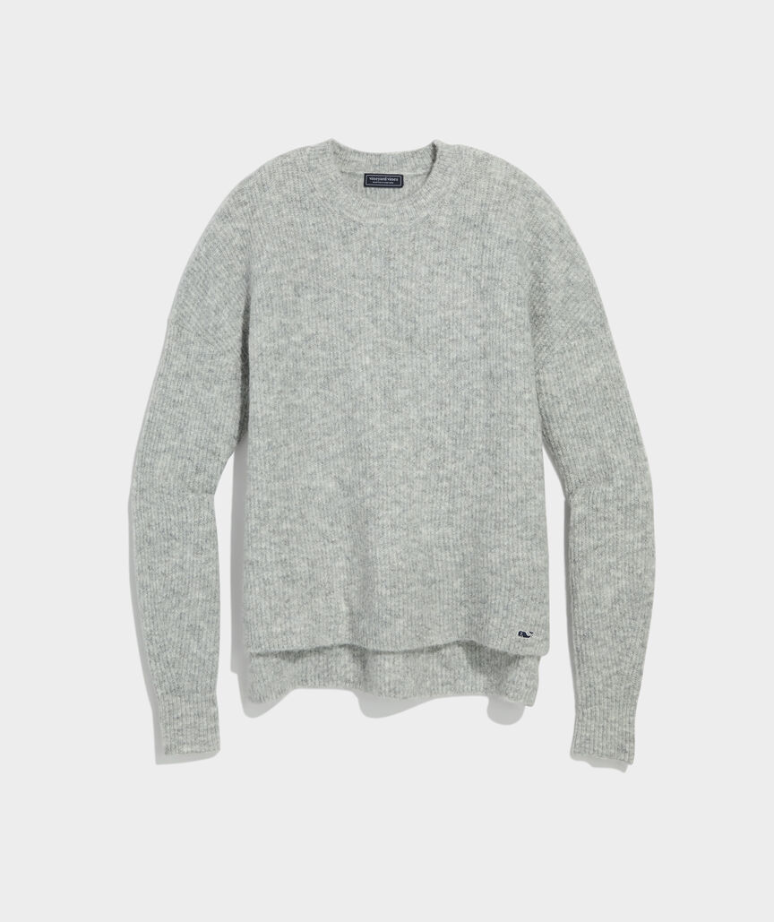 Ribbed Crewneck Sweater