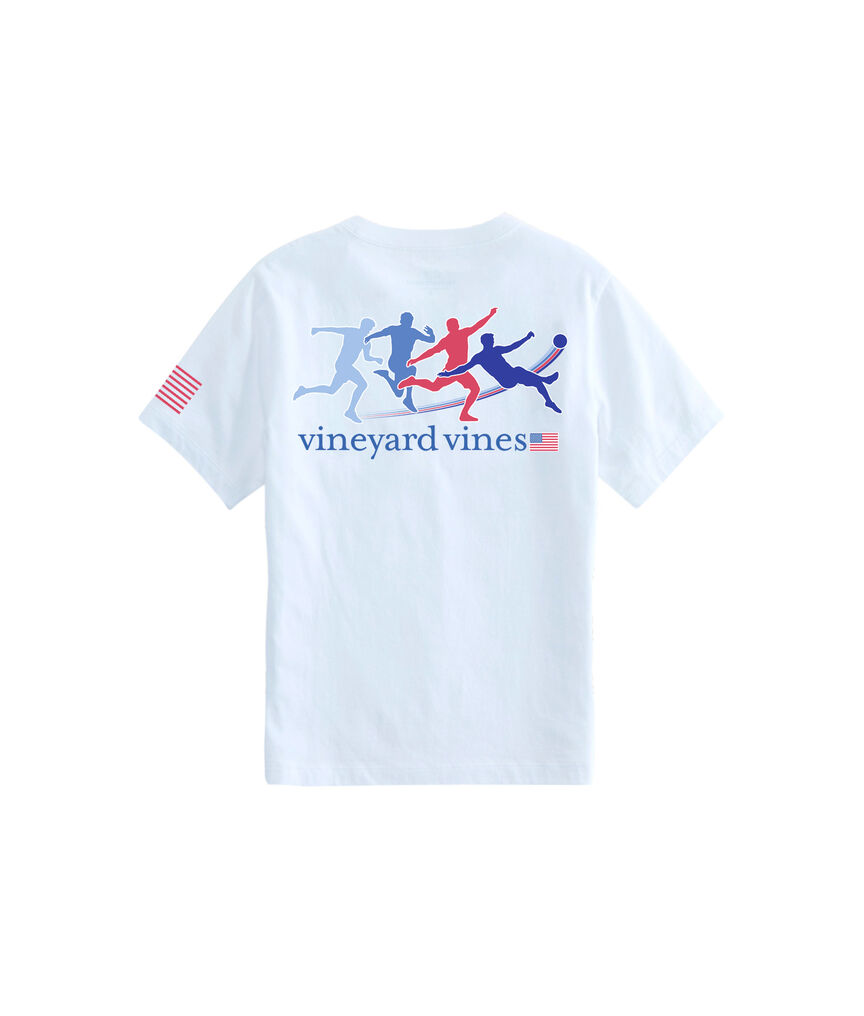 Boys Kick Motion Pocket T-Shirt