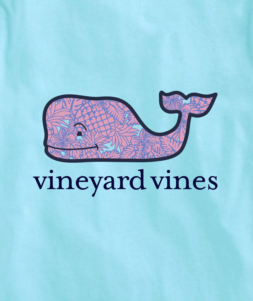 OUTLET Boys' Pineapple & Flower Whale Short-Sleeve Pocket Tee