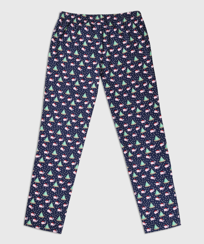 OUTLET Merrytime Santa Whale Pajama Pants