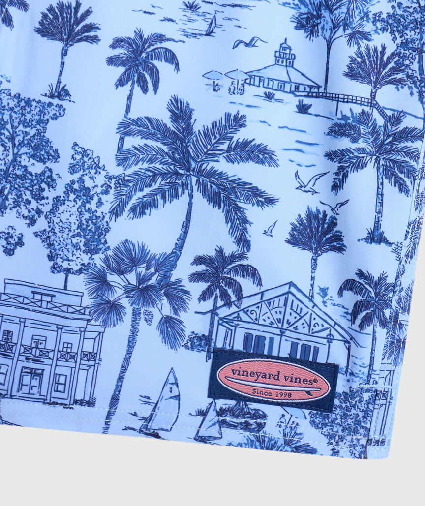 OUTLET Boys' Gasparilla Scene Chappy Swim Trunks