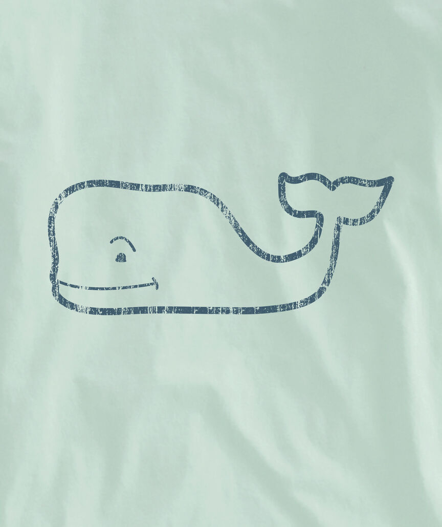 OUTLET Kids' Vintage Whale Long-Sleeve Pocket Tee