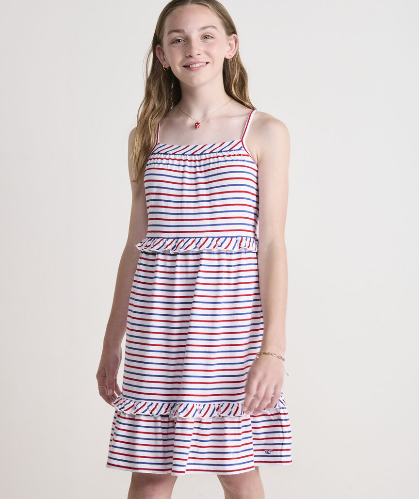 OUTLET Girls' Ruffle Knit Dress