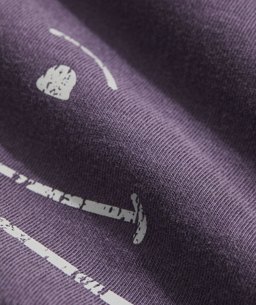 Garment-Dyed Vintage Whale Long-Sleeve Pocket Tee