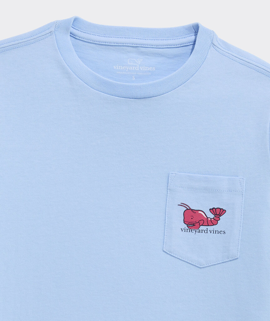 Boys' Lobster Whale Short-Sleeve Pocket Tee