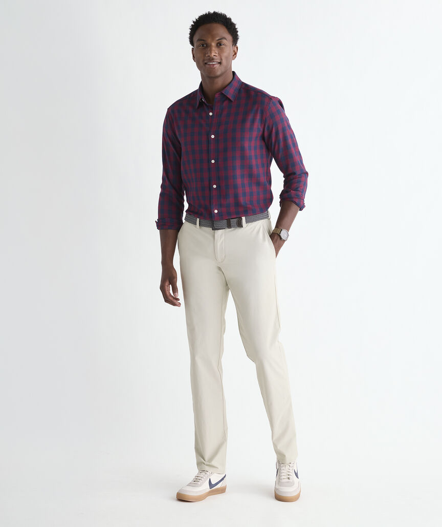 Performance Tech Twill Buffalo Check Shirt