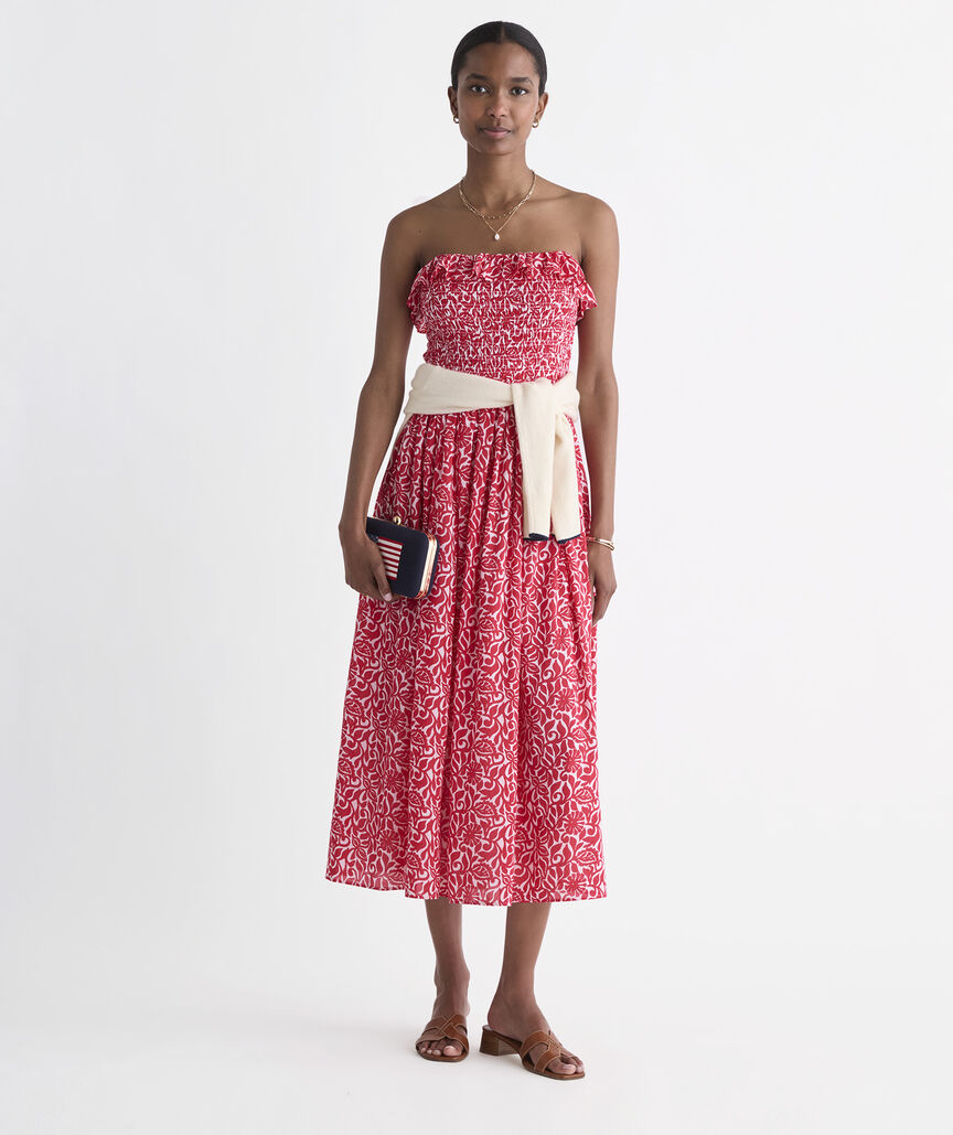 Soleil Strapless Cover-Up Dress
