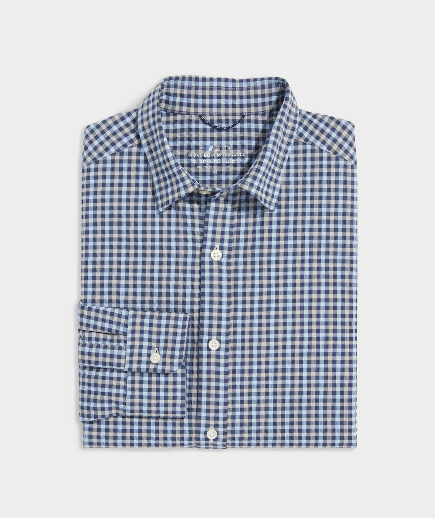 On-The-Go Seersucker Shirt