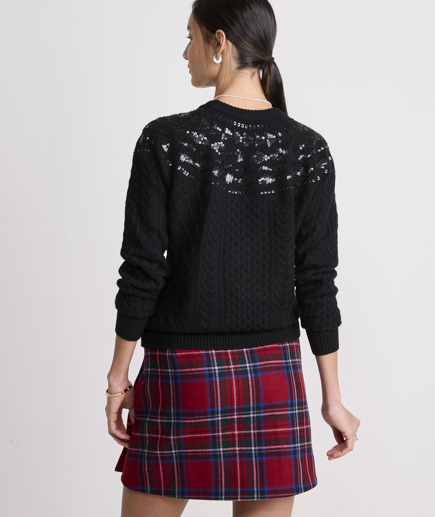 Fair Isle Shine Sweater