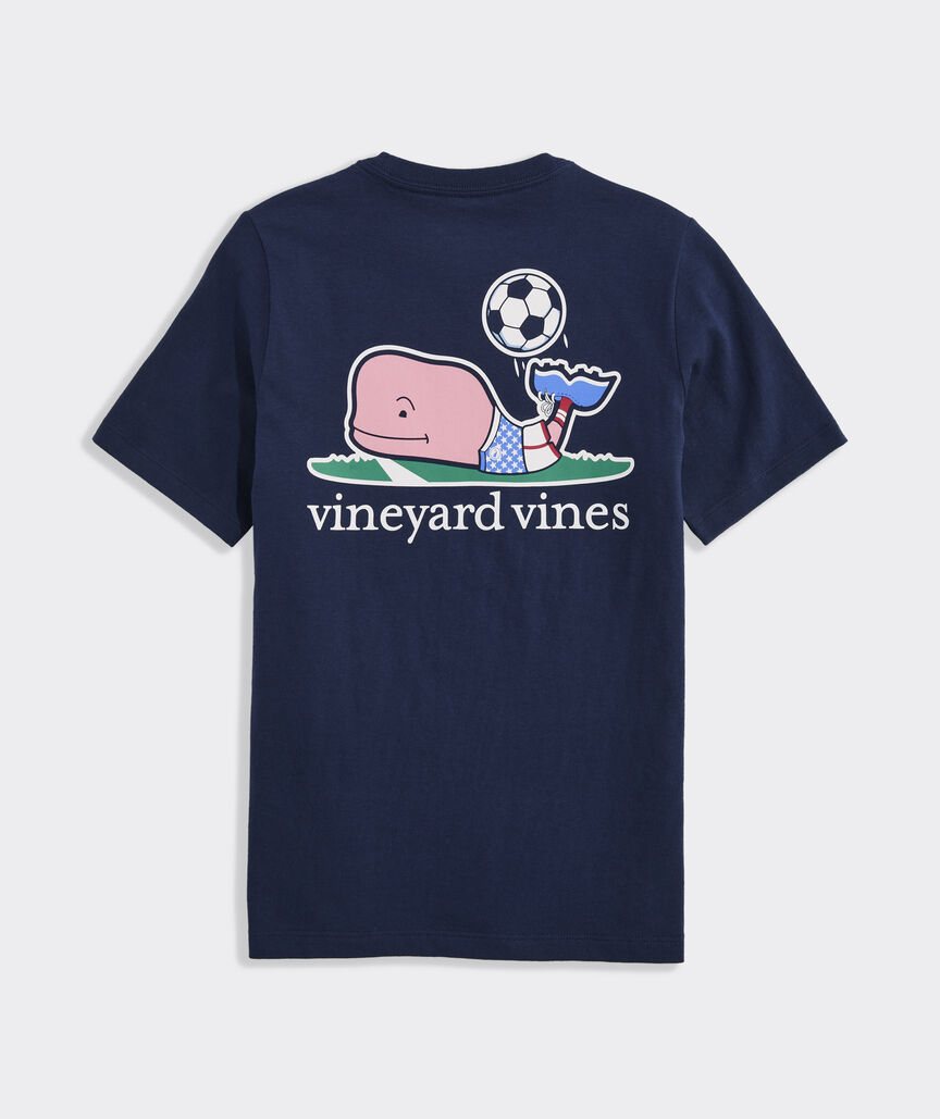 Boys' USA Soccer Whale Short-Sleeve Pocket Tee