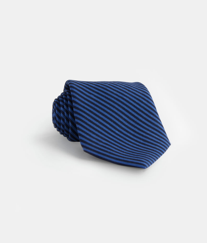 Striped Printed Tie