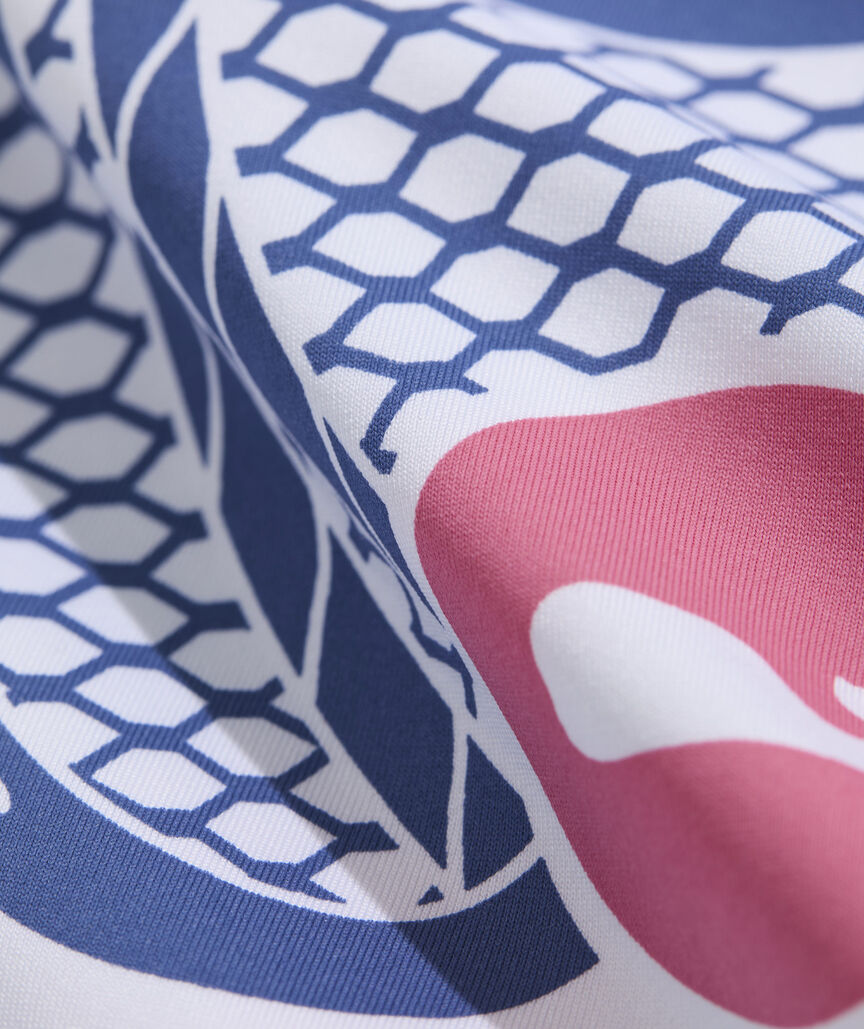 Boys' Americana Lax Short-Sleeve Harbor Performance Tee