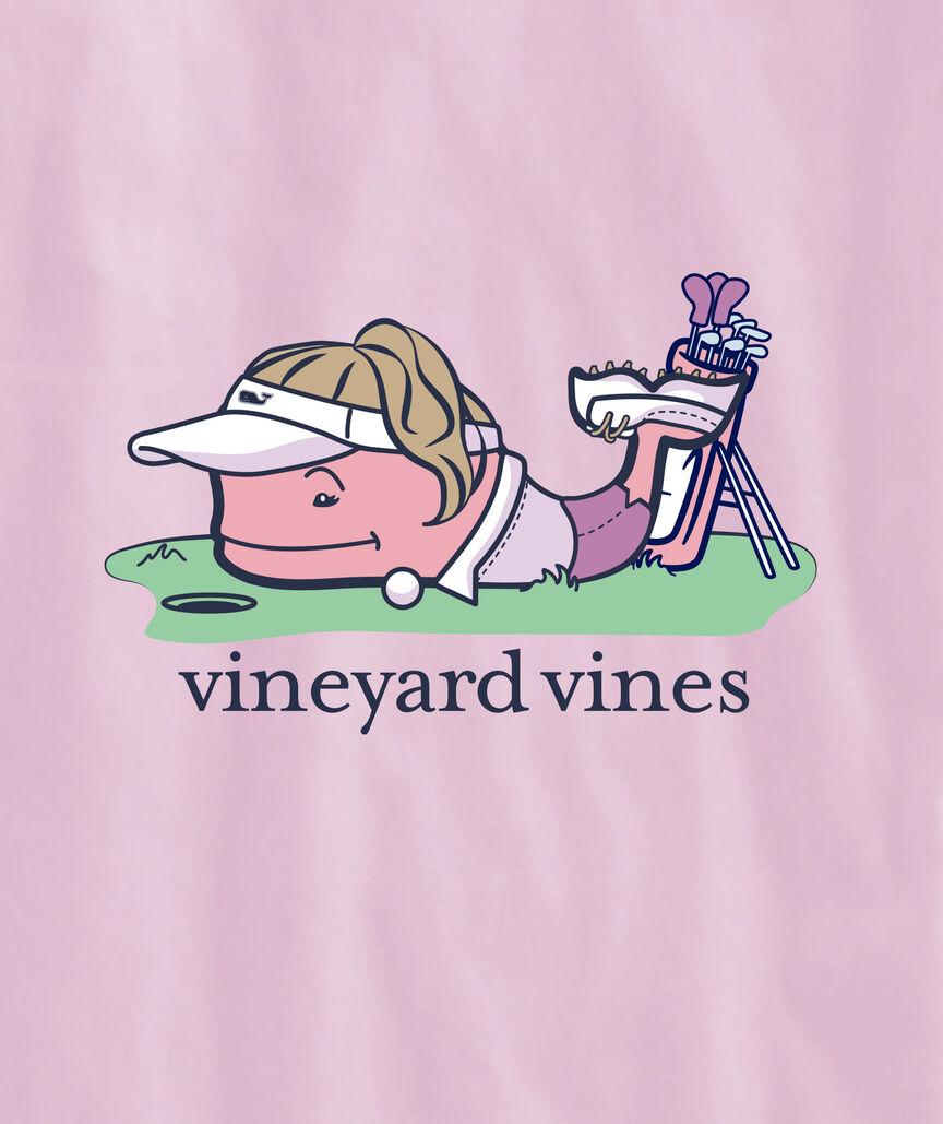 OUTLET Women's Golf Whale Short-Sleeve Pocket Tee