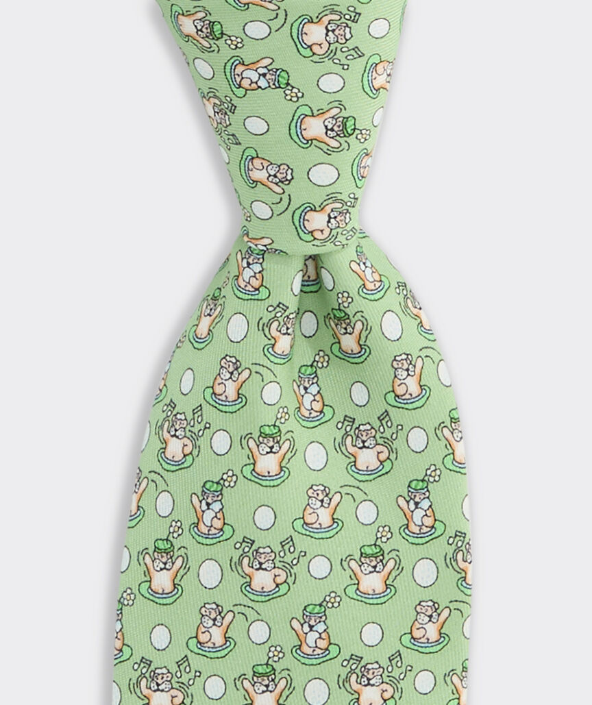 Boys' Golf Gopher Silk Tie
