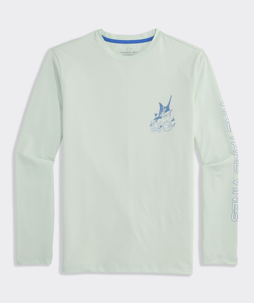 Performance VV98 Multi Fish Long-Sleeve Harbor Tee