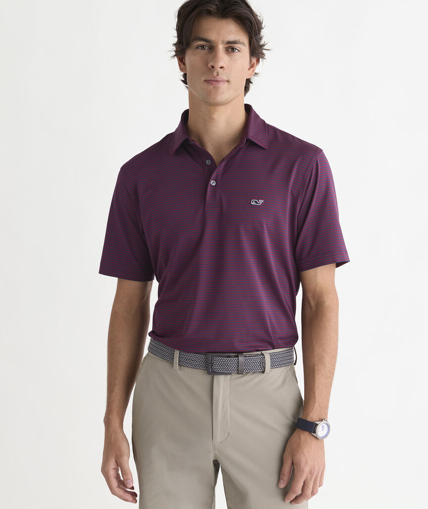 Performance Bradley Stripe Sankaty Polo