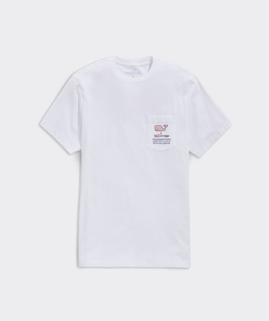 Abe Pieciak Lures Whale Short-Sleeve Pocket Tee