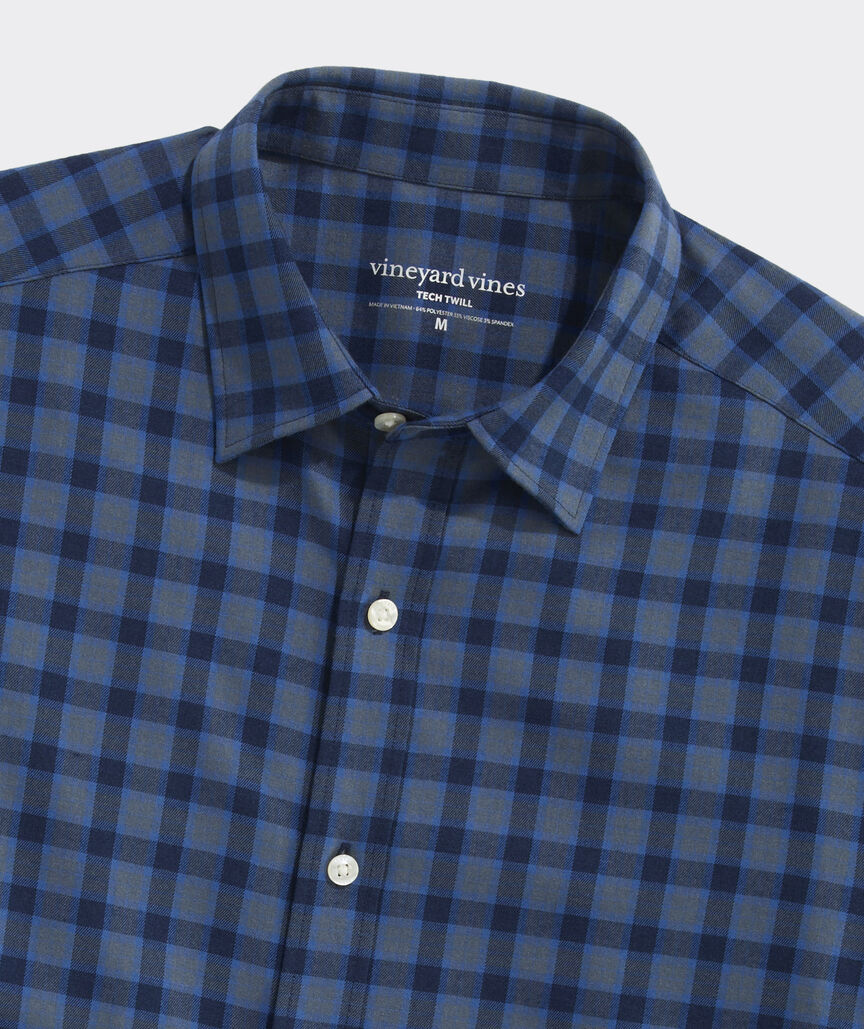 Performance Tech Twill Plaid Shirt
