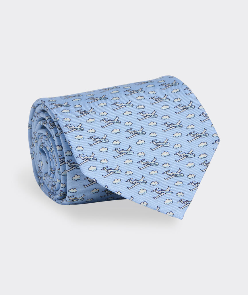 Airplane Printed Tie