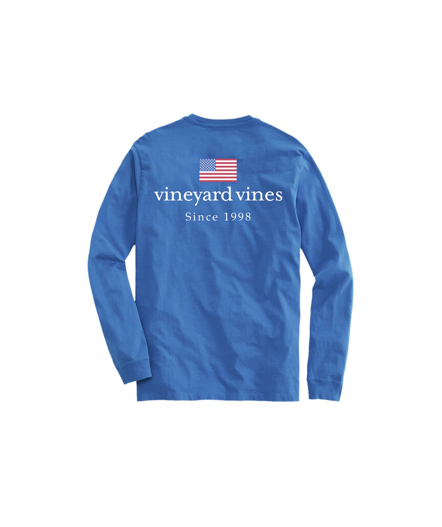 OUTLET VV Americana Long-Sleeve Pocket Tee