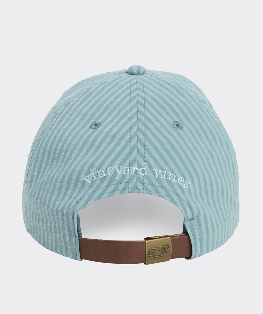 Harbor Seersucker Baseball Hat