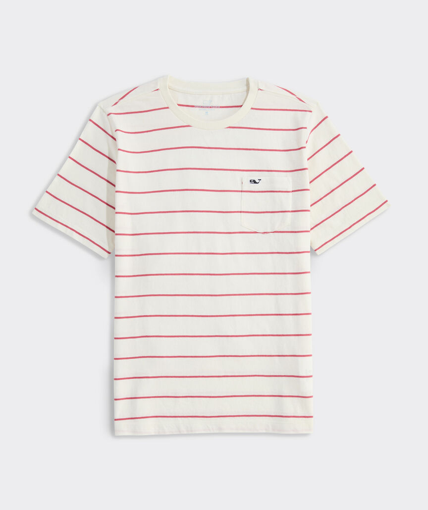 Boys' Striped Surf Short-Sleeve Pocket Tee