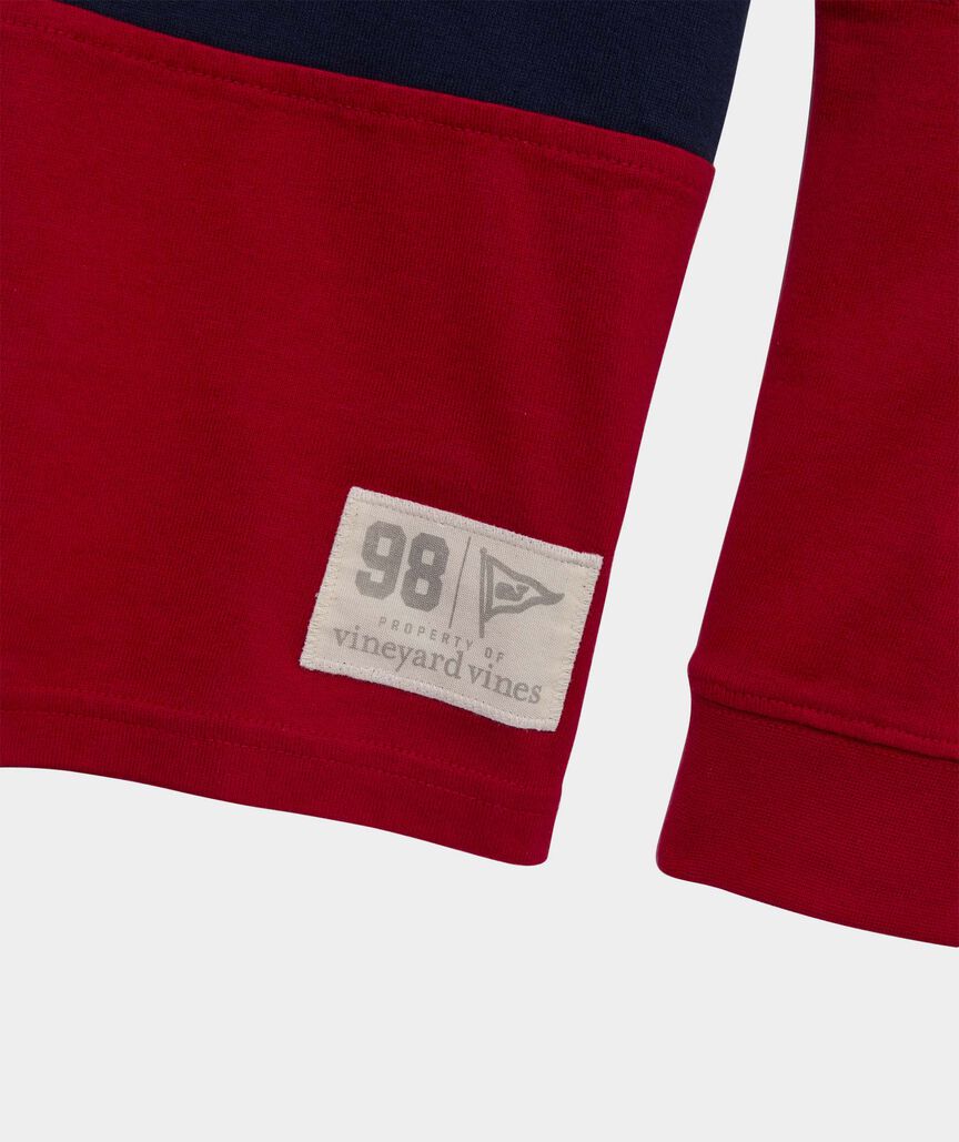 Boys' Striped Rugby Shirt