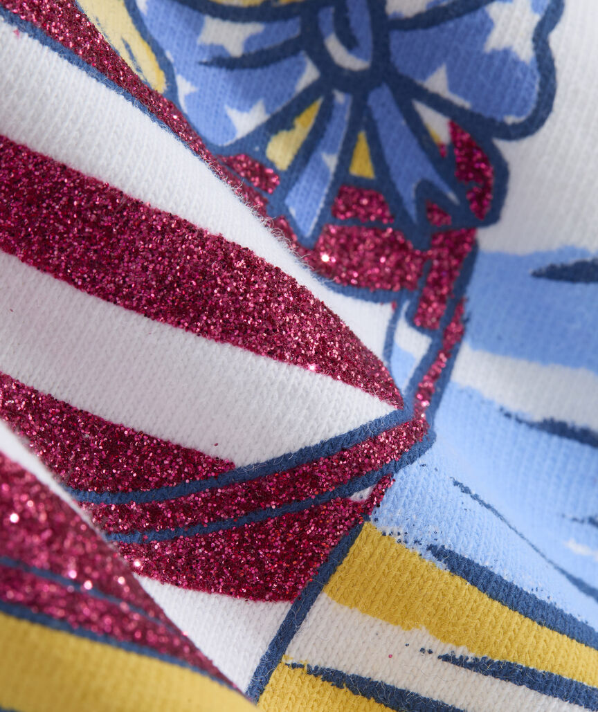 Girls' Beach Bucket Puppies Short-Sleeve Pocket Tee