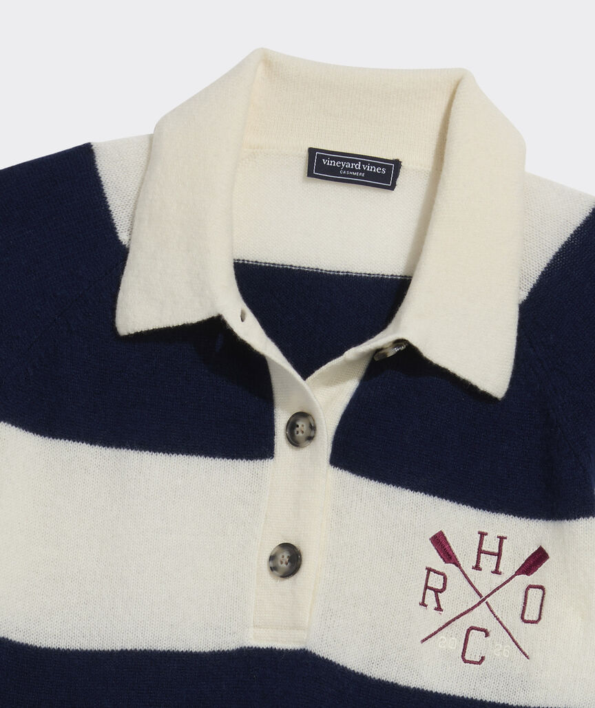 Head Of The Charles® Women's Seaspun Cashmere Polo Sweater