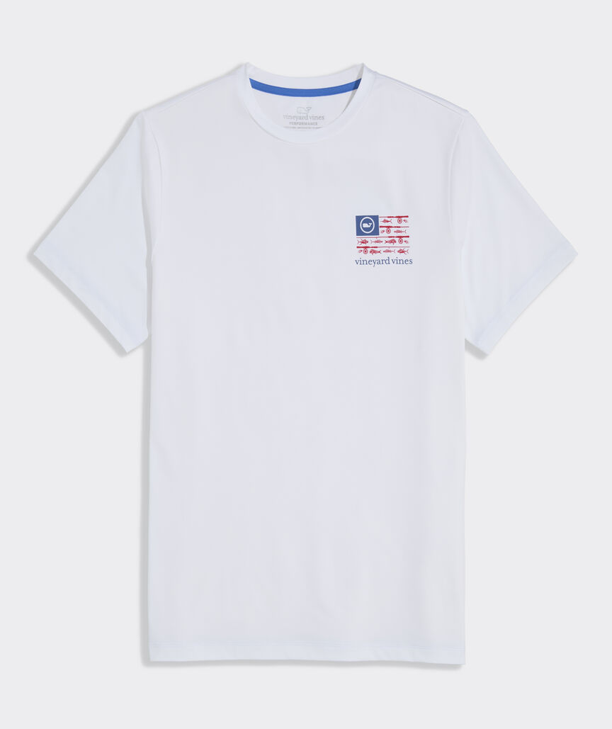 Performance USA Reel Flag Short-Sleeve Harbor Tee