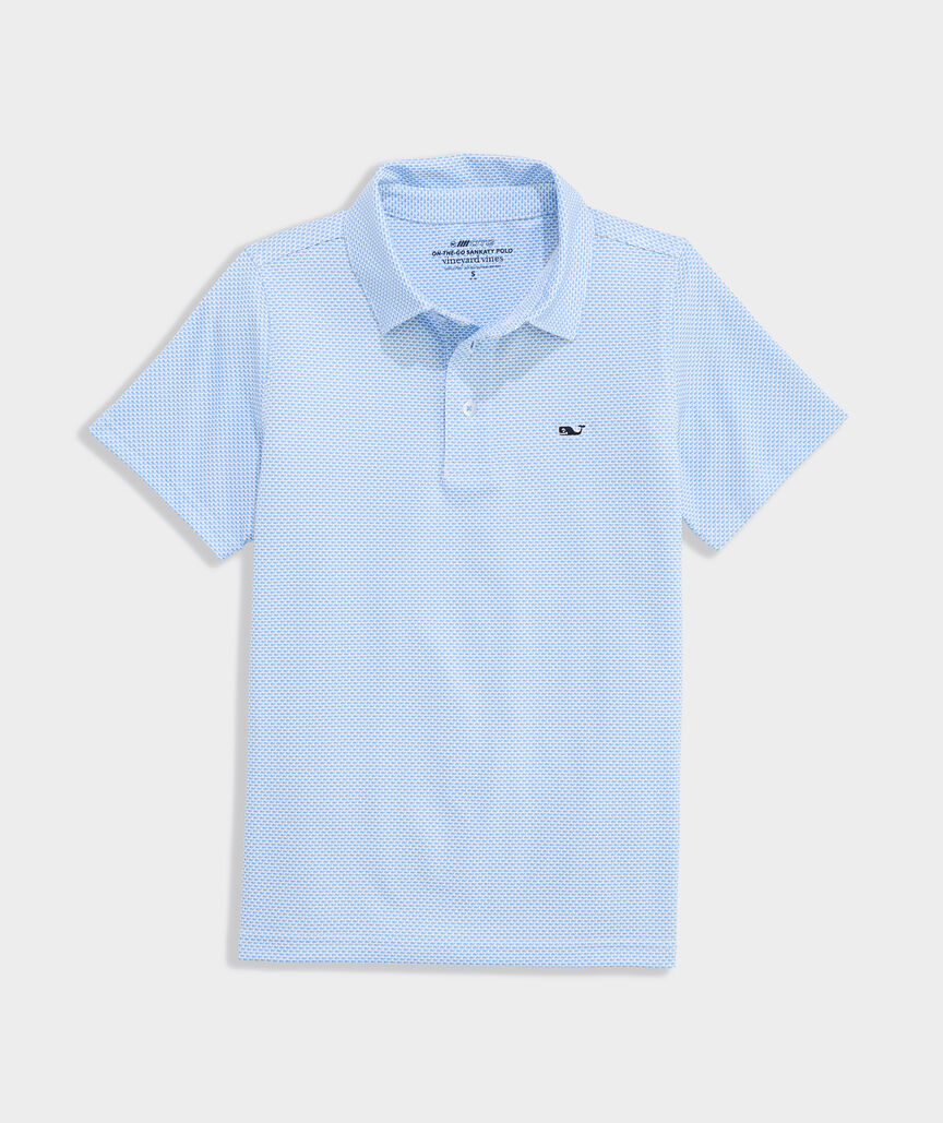 Boys' Performance Printed Sankaty Polo